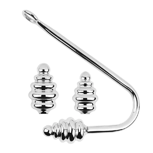 Ribbed Anal GreatBenefit Hook 8826 Set Screw-in 0729